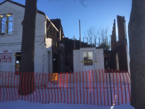 The old 1840s Farmhouse is being dismantled stick by stick. The pieces will be repurposed in the new house planned for the same location. Building the next chapter of our lives.